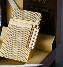 Load image into Gallery viewer, "Arna Lisa" Royal Collection - Top End Lighter Refillable + Gift Box
