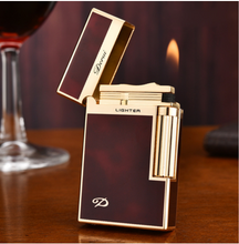 Load image into Gallery viewer, "Arna Lisa" Royal Collection - Top End Lighter Refillable Metal + Gift Box
