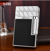Load image into Gallery viewer, "Arna Lisa" Royal Collection - Top End Lighter Refillable Metal + Gift Box
