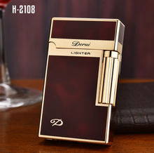 Load image into Gallery viewer, "Arna Lisa" Royal Collection - Top End Lighter Refillable Metal + Gift Box

