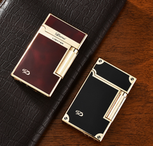 Load image into Gallery viewer, "Arna Lisa" Royal Collection - Top End Lighter Refillable Metal + Gift Box
