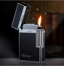 Load image into Gallery viewer, "Arna Lisa" Royal Collection - Top End Business Lighter Refillable Metal + Gift Box
