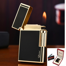 Load image into Gallery viewer, "Arna Lisa" Royal Collection - Top End Business Lighter Refillable Metal + Gift Box
