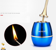 Load image into Gallery viewer, "Arna Lisa" Royal Collection - Top End Unique Business Lighter Refillable USB Rechargeable Metal + Gift Box
