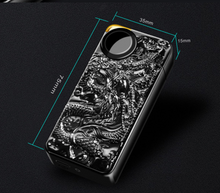 Load image into Gallery viewer, "Arna Lisa" Royal Collection - Top End Unique Business Hi Tech Touch Lighter USB Rechargeable Metal Engraving  + Gift Box
