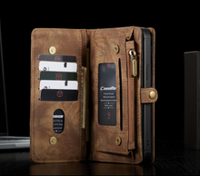 Load image into Gallery viewer, "Arna Lisa" Royal Collection - Designer Leather iPhone Case/Wallet 2 in 1 Magnetic iPhone 11 Pro Max/iPhone 11 Pro/iPhone 11
