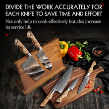 Load image into Gallery viewer, "Arna Lisa" Royal Collection - Luxury Top End Knife Set - Master Series
