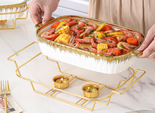 Load image into Gallery viewer, "Arna Lisa" Royal Collection - Luxury Stock Pot + Cover, Casserole Pot Set + Rack x3 Special
