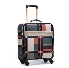 Load image into Gallery viewer, Top Quality Designer Material &amp; Leather 2 Piece Rolling Luggage Set - Many Sizes
