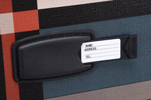 Load image into Gallery viewer, Top Quality Designer Material &amp; Leather 2 Piece Rolling Luggage Set - Many Sizes
