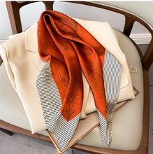 Load image into Gallery viewer, "Arna" Collection - Women's Luxury Silk Head Scarf
