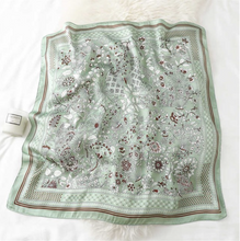 Load image into Gallery viewer, "Arna" Collection - Women's Luxury Silk Head Scarf - Many Styles
