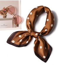 Load image into Gallery viewer, "Arna" Collection - Women's Luxury Silk Head Scarf - Many Styles
