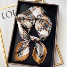 Load image into Gallery viewer, "Arna" Collection - Women's Luxury Silk Head Scarf - Many Styles
