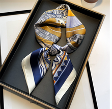 Load image into Gallery viewer, "Arna" Collection - Women's Luxury Silk Head Scarf - Many Styles
