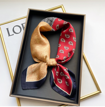 Load image into Gallery viewer, "Arna" Collection - Women's Luxury Silk Head Scarf - Many Styles

