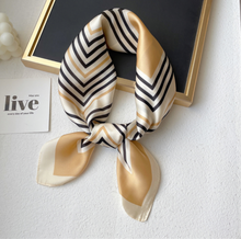 Load image into Gallery viewer, "Arna" Collection - Women's Luxury Silk Head Scarf - Many Styles
