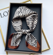 Load image into Gallery viewer, "Arna" Collection - Women's Luxury Silk Head Scarf - Many Styles
