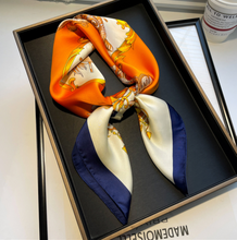 Load image into Gallery viewer, "Arna" Collection - Women's Luxury Silk Head Scarf - Many Styles
