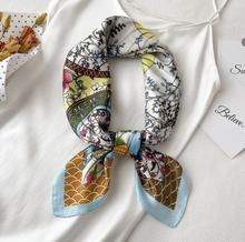 Load image into Gallery viewer, "Arna" Collection - Women's Luxury Silk Head Scarf - Many Styles
