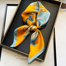 Load image into Gallery viewer, "Arna" Collection - Women's Luxury Silk Head Scarf - Many Styles

