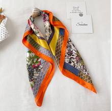 Load image into Gallery viewer, "Arna" Collection - Women's Luxury Silk Head Scarf - Many Styles
