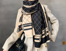 Load image into Gallery viewer, "Arna" Collection - Designer Winter Scarf/Blanket/Wrap - Many Styles

