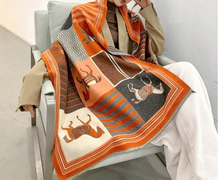 Load image into Gallery viewer, "Arna" Collection - Designer Winter Scarf/Blanket/Wrap - Many Styles
