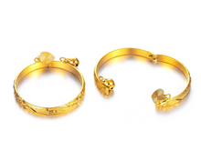 Load image into Gallery viewer, Baby's Bangle - Gold or Silver
