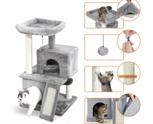 Load image into Gallery viewer, Deluxe Cat Tree - Climbing Frame, Scratch Board Toy
