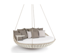 Load image into Gallery viewer, Luxury Outdoor Hanging Basket Bird's Nest Swing Rattan Hammock
