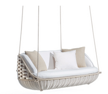 Load image into Gallery viewer, Luxury Outdoor Hanging Basket Bird's Nest Swing Rattan Hammock
