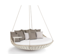 Load image into Gallery viewer, Luxury Outdoor Hanging Basket Bird's Nest Swing Rattan Hammock
