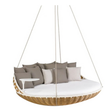Load image into Gallery viewer, Luxury Outdoor Hanging Basket Bird's Nest Swing Rattan Hammock
