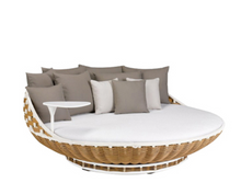 Load image into Gallery viewer, Luxury Outdoor Basket Swivel Bird's Nest Rattan Chair
