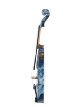 Load image into Gallery viewer, Full Size 4/4 Peccatte Bow Pernumbuco Fine Tuner for Professional + Colourful Case - Handmade Violin
