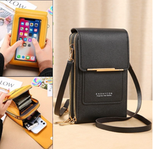 Load image into Gallery viewer, Women's Crossbody Shoulder Cellphone Purse with Straps - Touch Screen

