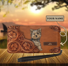 Load image into Gallery viewer, Leather Customised Clutch/Purse
