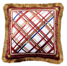 Load image into Gallery viewer, "Arna Royal Victorian Collection" European-Style Sofa Tassel Velvet Cushion Cover
