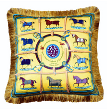 Load image into Gallery viewer, "Arna Royal Victorian Collection" European-Style Sofa Tassel Velvet Cushion Cover
