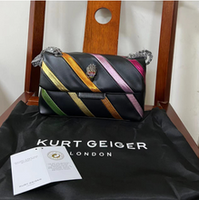 Load image into Gallery viewer, "Arna Lisa" Collection - Kurt G London Multi-Coloured Patchwork Crossbody UK
