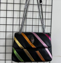 Load image into Gallery viewer, "Arna Lisa" Collection - Kurt G London Multi-Coloured Patchwork Crossbody UK
