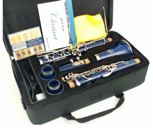Load image into Gallery viewer, Clarinet 17 Key Sib German/ABS Clarinet
