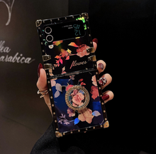 Load image into Gallery viewer, Designer Samsung Case + Ring Stand - Galaxy Zip Flip 3 - Galaxy Zip Flip 4 (Many Styles)
