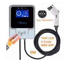 Load image into Gallery viewer, EV Charging Station - Electric Vehicle Car Charger + App Wifi Cards (Many Options)
