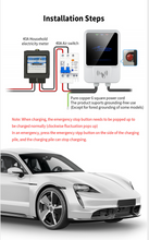 Load image into Gallery viewer, EV Charging Station - Electric Vehicle Car Charger + App Wifi Cards (Many Options)
