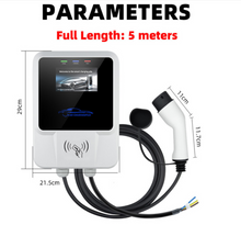 Load image into Gallery viewer, EV Charging Station - Electric Vehicle Car Charger + App Wifi Cards (Many Options)
