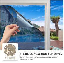 Load image into Gallery viewer, Top Quality - One Way Mirror Window Film Tint - Many Colours &amp; Sizes 200cm
