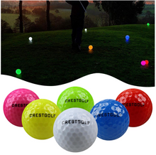 Load image into Gallery viewer, 6 Glow in The Dark Golf Balls  Multi-Colour Luminous - Boxed
