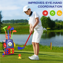 Load image into Gallery viewer, Children's Golf Club Set - Toddler 2-3-4-5-6 Years
